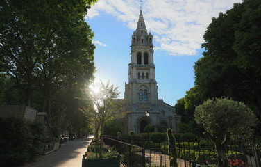 Wall Mural - The Catholic Saint Pierre church in Neuilly-sur-Seine , France.