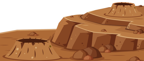Wall Mural - A surface of mars