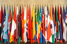 World Flags Om Poles