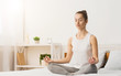 © Prostock-studio - Calm Morning. Woman Meditating In Lotus Position