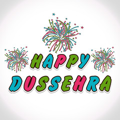 Canvas Print - Happy Dussehra Concept.