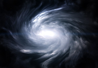Wall Mural - blurred whirlwind in the clouds