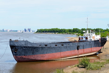 old fishing boat