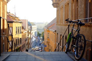 bicycle on the street