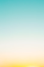 Clean Sunrise Gradient Background With A Place For Text