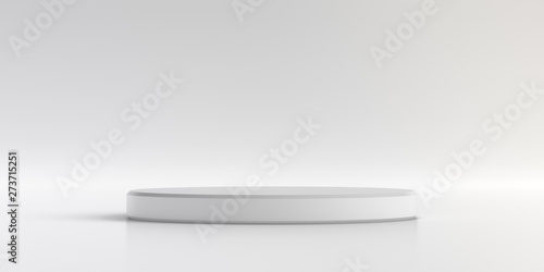 Fotomural Minimal product stand on background