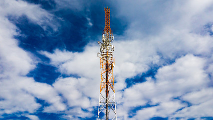 Torre de celular em São Paulo - Brasil