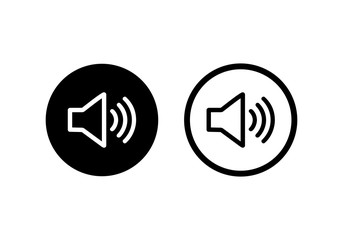 Wall Mural - speaker vector icon