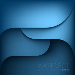 blue curve abstract blue background with copy space for your text