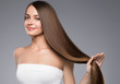 © Utkamandarinka - Beauty hair woman long smooth hairstyle