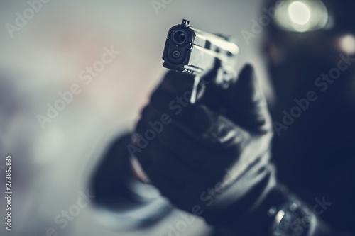 Fotomural Police Special Forces Soldier