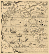 Antique Map Of The World