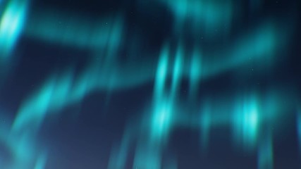 Wall Mural - seamless loop of the aurora borealis lights on a sky. You can use this stunning videos as a background or overlay for travel videos, documentaries, youtube videos, commercials, and much more.