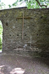 Sticker - Ruine einer alten Kapelle, Melsbach