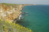 Fototapeta  - The Black Sea coast to Cape Kaliakra, Kavarna municipality, Bulgaria.