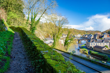 Wall Mural - Lower Dinan by Morning