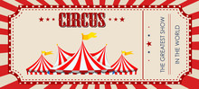 A Circus Ticket Template