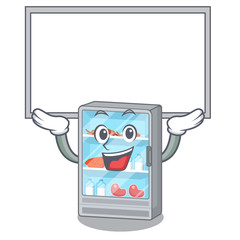 Sticker - Up board refrigerator isolated with in the character