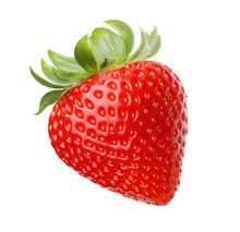 Red Berry Strawberry Isolated