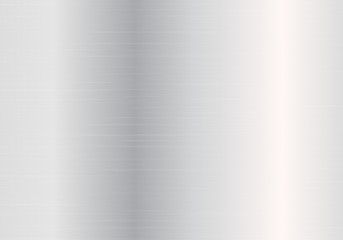 Wall Mural - silver gradient with metallic texture. vector illustration with light effect.
