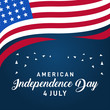 America Independence Day Vector Design Template