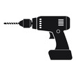 Home electric drill icon. Simple illustration of home electric drill vector icon for web design isolated on white background