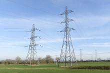 National Grid Electricity Pylons In UK