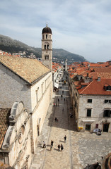 Wall Mural - Stradun street, Dubrovnik, Croatia