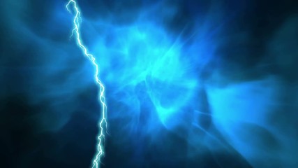 blue lightning