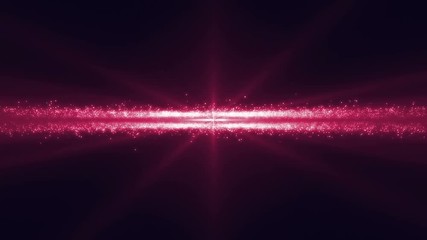 Wall Mural - pink lightning and glittery line