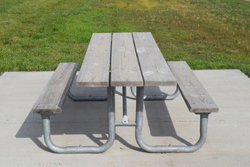 Wall Mural - Picnic Table