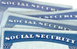 © ozmen - U.S. Social Security Cards In Perspective View With Shallow Depth Of Field Isolated On White Background