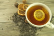 filiżanka aromatycznej herbaty