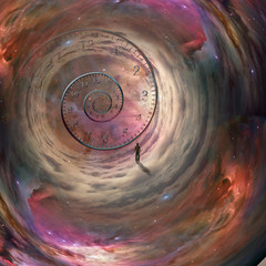 Canvas Print - traveler in universe