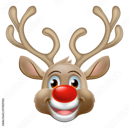 Christmas Santa Claus reind...