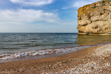 beach and sea