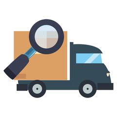 Canvas Print - fast delivery related icon vector ilustrate