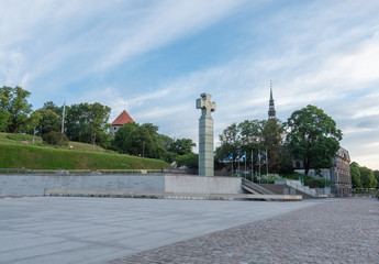 Wall Mural - monument of freedom Tallinn Estonia