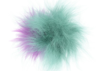 Closeup artistic look abstract of fur, for design background, 3D rendering & illustration.