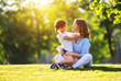 © JenkoAtaman - happy family mother and child daughter in nature   in summer