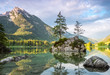 Der Hintersee bei Ramsau im Berchtesgadener Land
