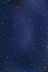 Poster - Night sky with many stars background