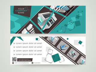 Wall Mural - Web header or banner design.