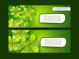Wall Mural - Concept of web header design.