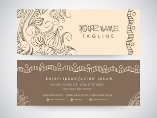 Wall Mural - Web header or banner design.