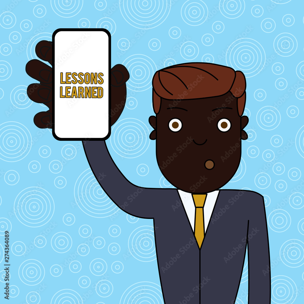 Message. Learn Image Handwriting text Lessons Learned. Conceptual photo the knowledge or ...