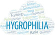 Hygrophilia word cloud. Type of Philia.