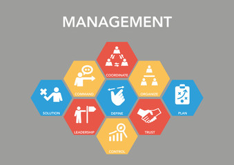 Management Icon Concept