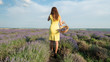 © Svet - Girl in Lavender field in yellow