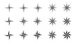 © o_a - Different types of wind roses with various thickness.